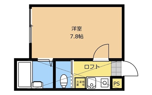 ロッシェル橋本第15　2号棟の物件間取画像